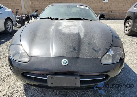2006 Jaguar Xk8 из США, поврежденный, VIN SAJDA42C662A48665